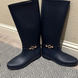 Tall rain boots